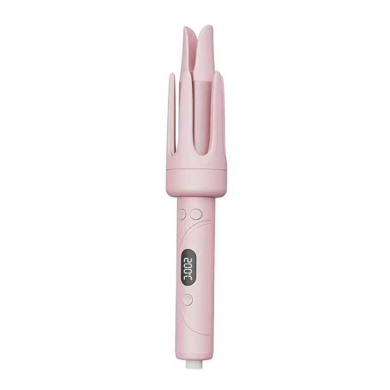 2 in 1 Rotating Ceramic Curling Wand, 1.26 in Automatic Hair Curler