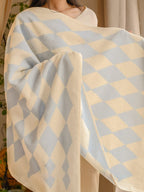 Retro Diamond Bath Towel
