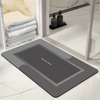 Non-Slip Bath Mat, Quick-Drying Microfiber, 40 x 60 cm