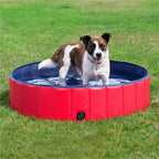Foldable PVC Dog Pool with Drainage Valve