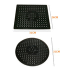 Rubberin Non-slip Sink Mat Made of Rubber | Heat-resistant Draining Mat & Base | Soft Silicone Mat for Kitchen & Bathroom | Rectangular or Round