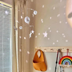Hanging Planet Stars Wind Chime