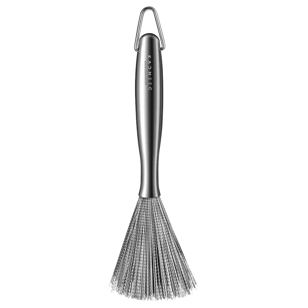 Edge Cleaner Long-Handle Pan Brush