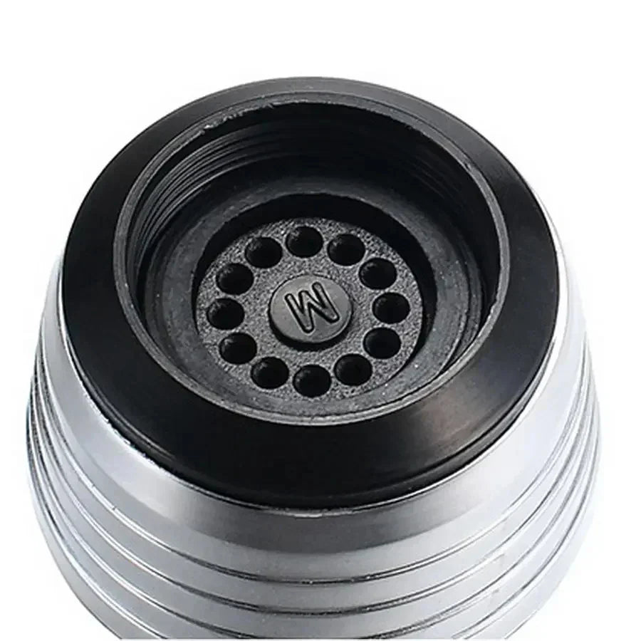 AquaFlex Steel – Stainless Steel Faucet Extension with 360° Rotation & Water Saving Function
