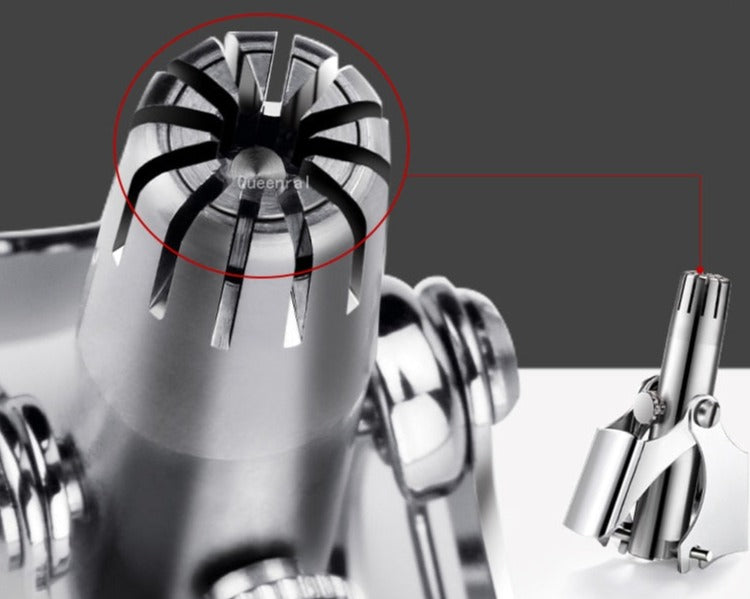 Stainless Steel Nose Hair Trimmer for Perfect Care