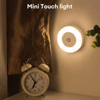 LUMORA Touch LED Night Light | USB Rechargeable | Magnetic & Stepless Dimmable | Warm & Cold Light
