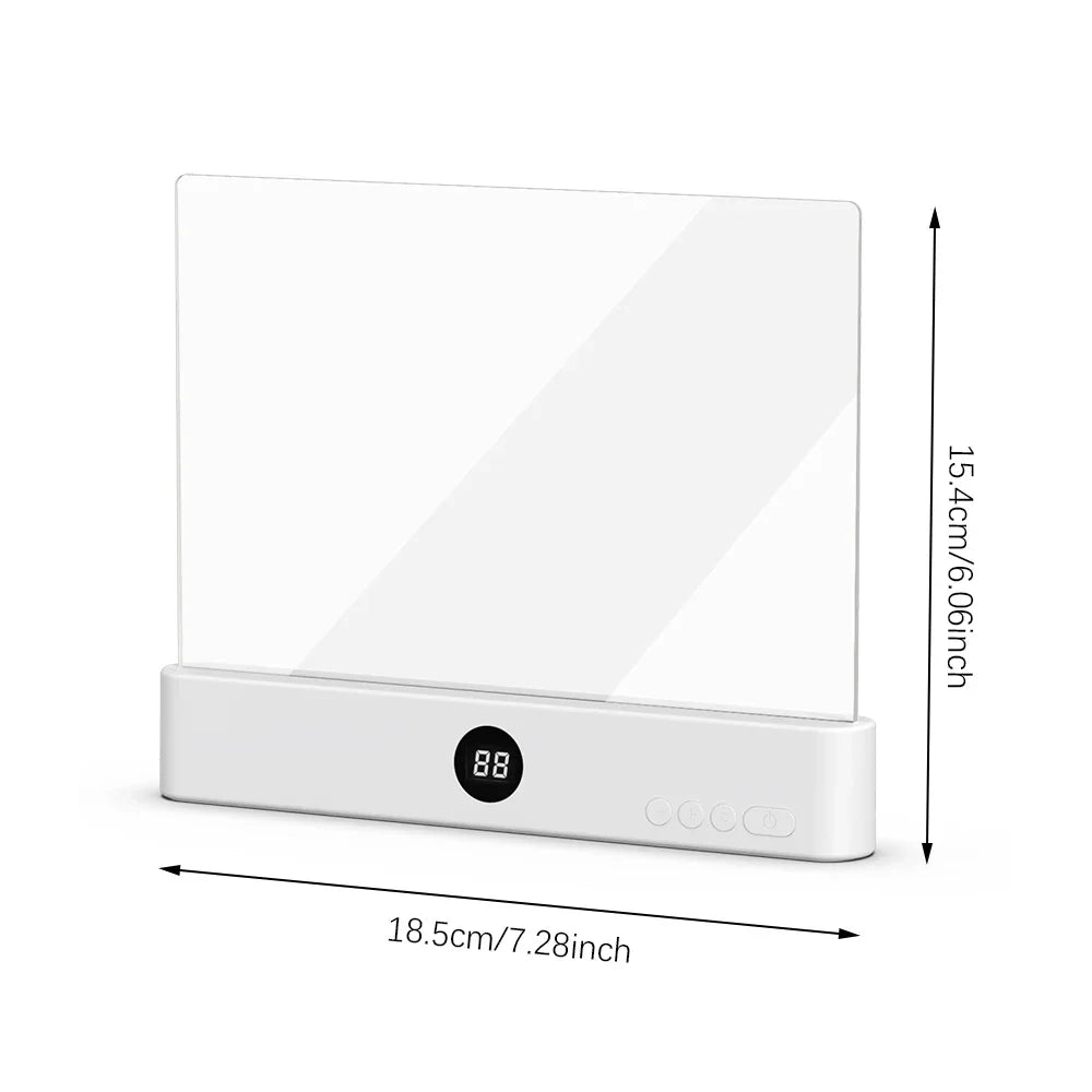 Lexora BookLight LED Reading Lamp Bookmark | Portable & Ultra-thin | Night & Travel Light | USB 5V | ABS