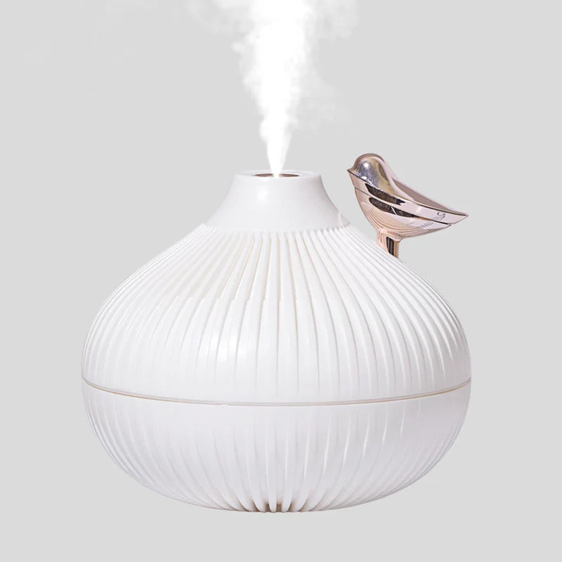 MistGlow USB Humidifier | Quiet & Compact | With LED Night Light & Mood Lighting