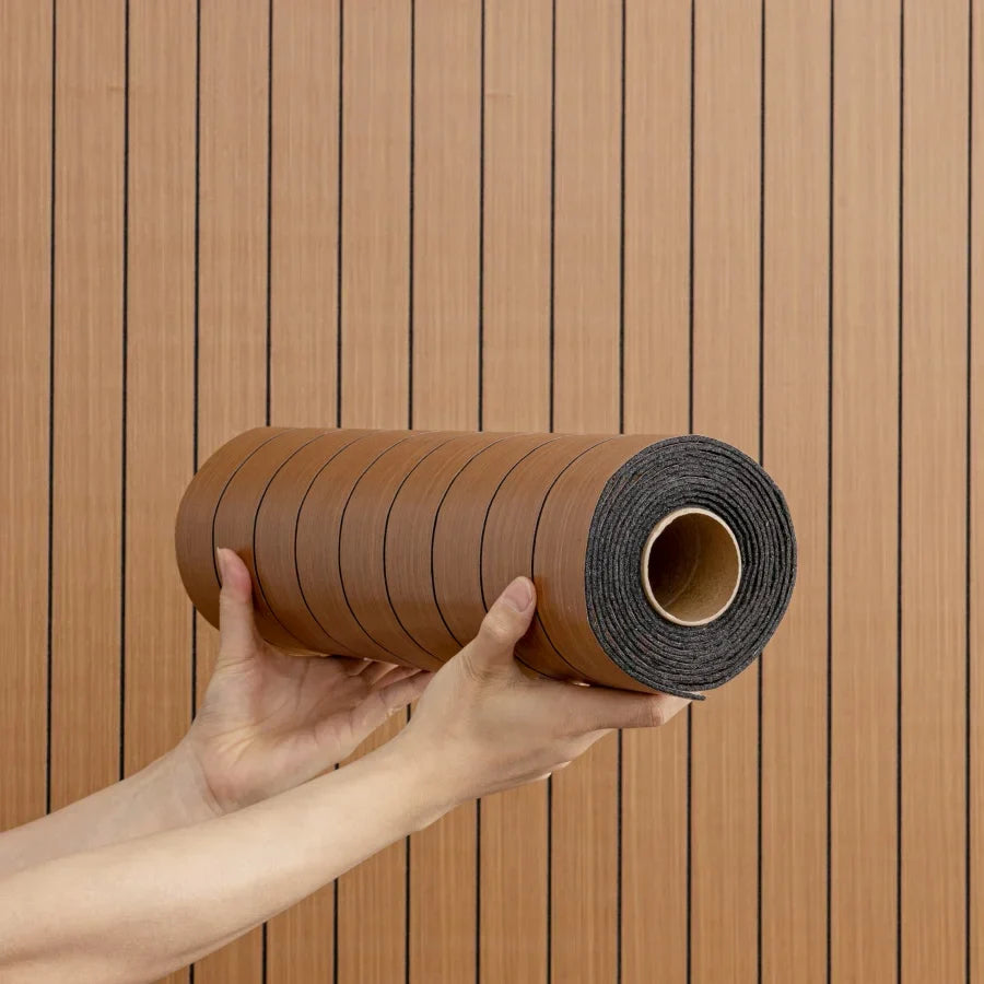 Easy Apply Wood Effect Home Wall Panel Sticker