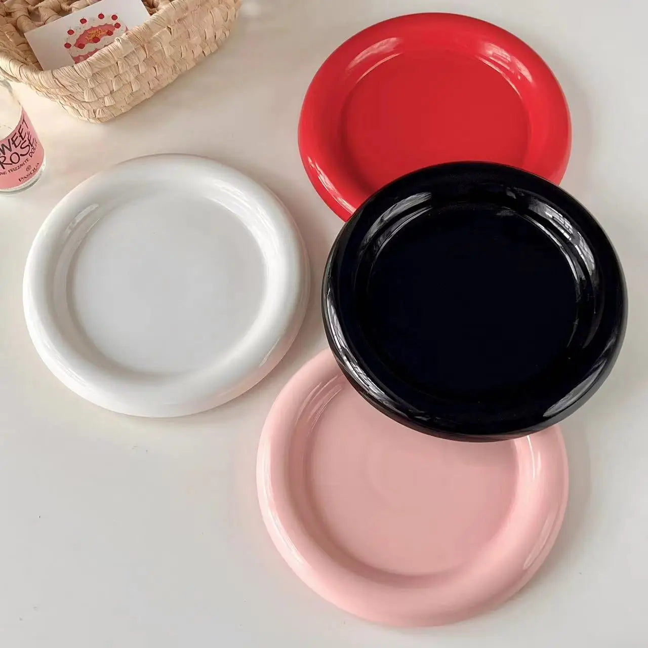 NordicChef Round Ceramic Plate