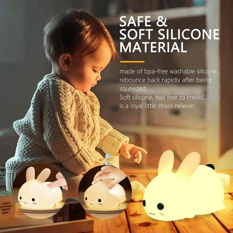 Enchanting Jade Rabbit LED Night Light