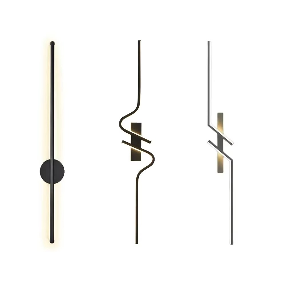 Sleek LED Wall Sconce - Minimalist Indoor Lighting for Living Spaces