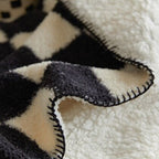 Plain Checkerboard Throw