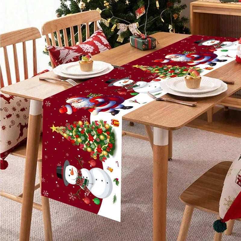 Christmas Table Runner Festivia | 180×35 cm | Elegant & Festive | Table Decoration for Christmas & New Year 2025/2026
