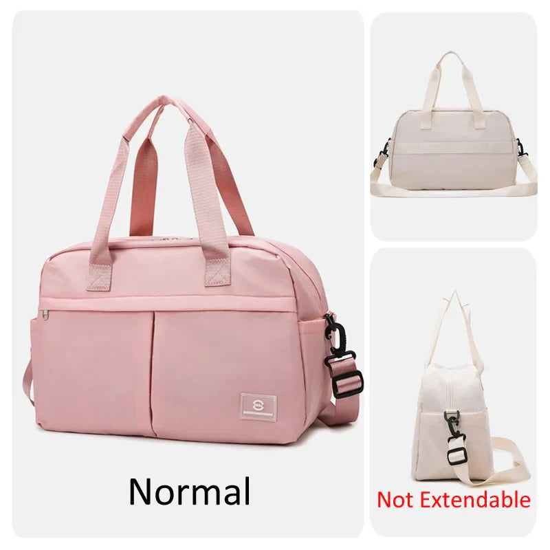 LuganoPack Travel Bag Large | Expandable & Multi-layered | Cabin Luggage & Weekend Bag | Plenty of Storage