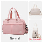 LuganoPack Travel Bag Large | Expandable & Multi-layered | Cabin Luggage & Weekend Bag | Plenty of Storage