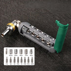 Modular Head Ratchet Screwdriver Tool Set