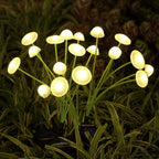 MushGlow Solar Garden Lights | Jellyfish & Mushroom Design | Solar Powered & Weatherproof