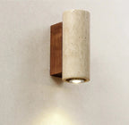 Modern Natural LED Wall Lamp made of Travertine