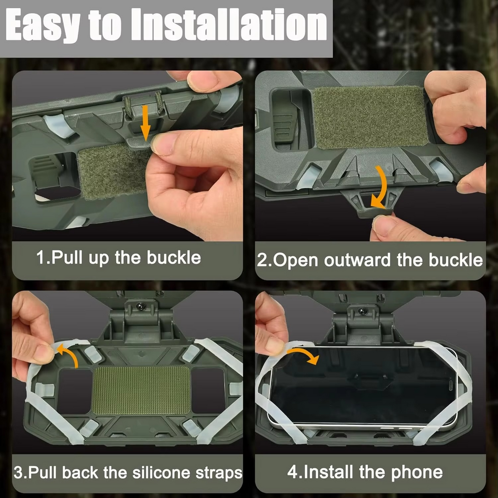 Essential Tactical MOLLE Phone and Navigation Holder