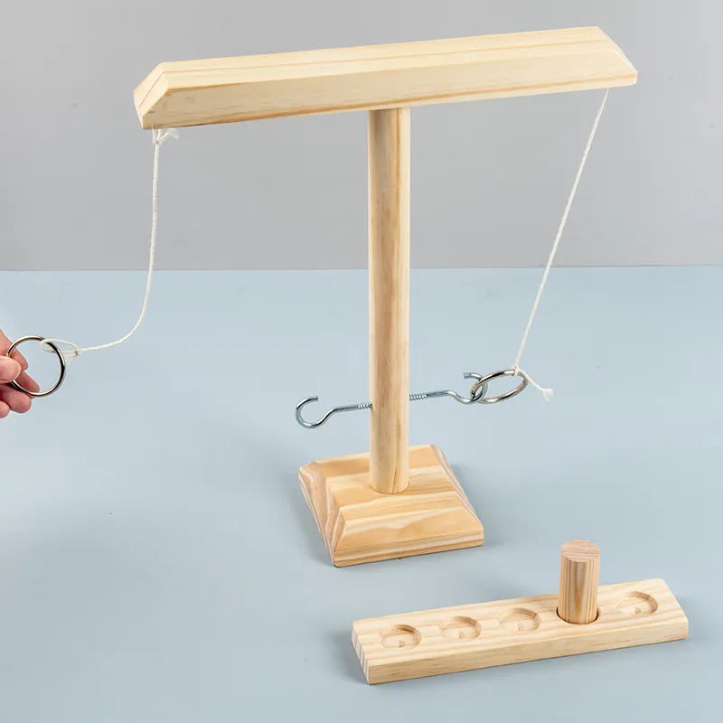 Wooden Ring Toss Game