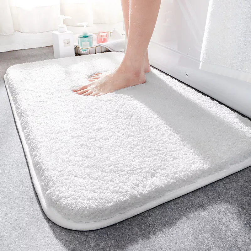 SoftStep Luxury Bath Mat – Extra Thick Microfiber Mat with Non-Slip and High Absorption