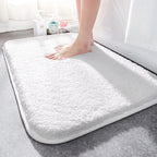 SoftStep Luxury Bath Mat – Extra Thick Microfiber Mat with Non-Slip and High Absorption