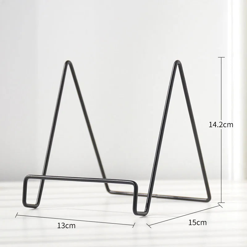 Iron Art Multi-Use Display Stand: Versatile magazine, dish, picture, and photo album stand for home decor