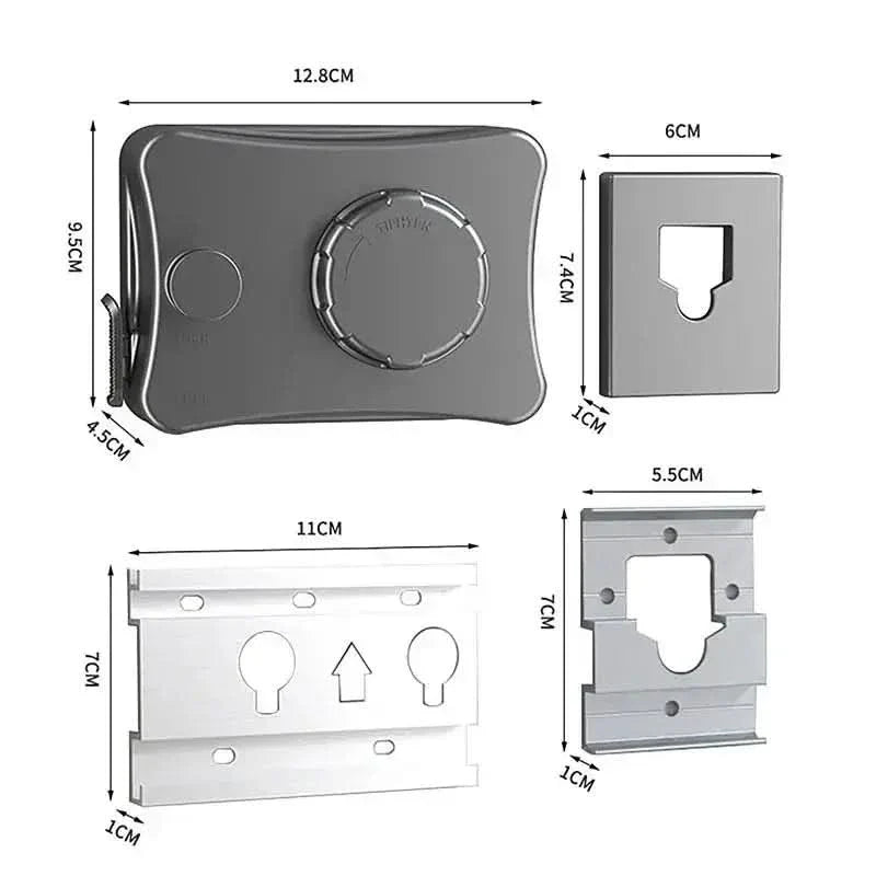 Space-saving, wall-mounted tumble dryer