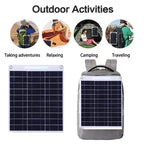 Portable Solar Panel SOLVION Charge 100W | 5V | Dual USB | Waterproof | Outdoor & Camping
