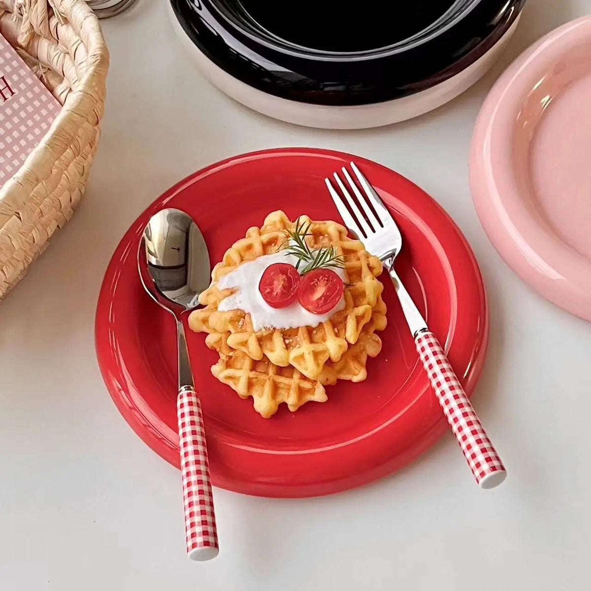 NordicChef Round Ceramic Plate