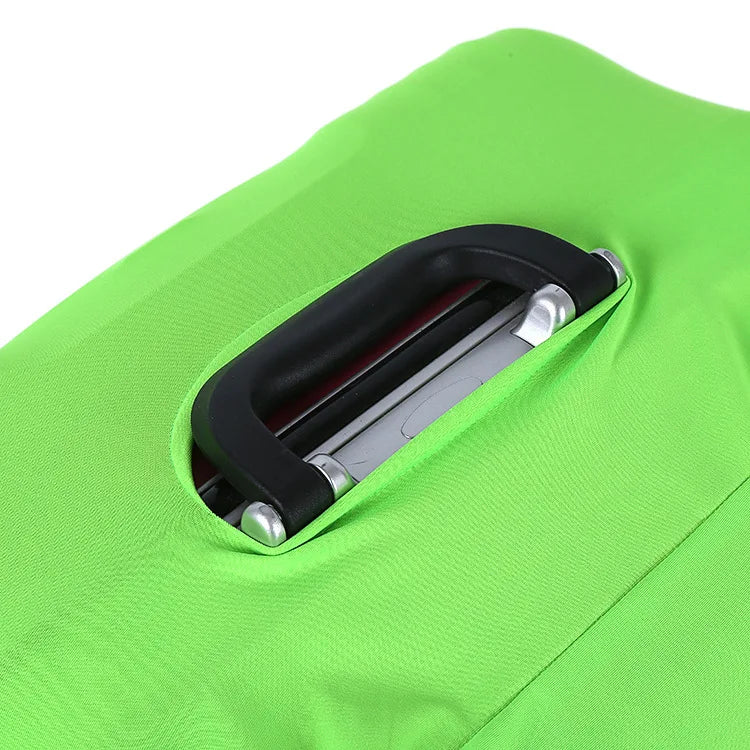 Traveluvo Luggage Cover made of Stretch Fabric | Dust & Scratch Protection for 18–32 Inch Luggage | Washable Protective Cover for Travel