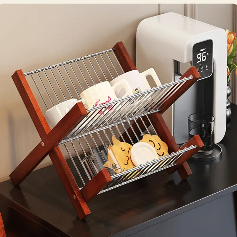 Swift Fold Collapsible Dish Drying Rack