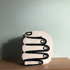 Hand Holding Flowers Vase