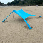 Solaviva Beach Tent with UV Protection UPF50+ | Windproof & Waterproof | For 3–4 People | 200×200×170 cm