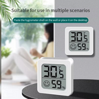 Indoor LCD Digital Thermometer and Hygrometer with Temperature and Humidity Sensor
