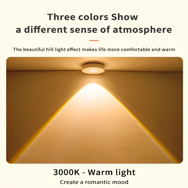 LumoLine | PIR Motion Detector LED Light | Dimmable & Rechargeable | Wireless