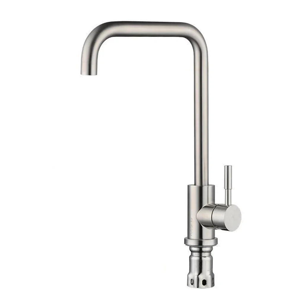 Stainless Steel Faucet – High-Quality, Rust-Free Faucet with Swiveling Spout, Durable and Easy to Clean, Ideal for Modern Kitchens