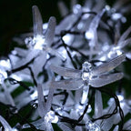 Solar String Lights Lumila | 5 m with 20 Dragonfly LEDs | 8 Modes | Waterproof & Suitable for Outdoor