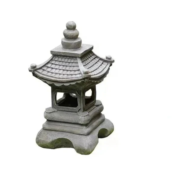 Japanese garden lantern - Weatherproof LED outdoor lighting for Zen gardens