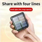 4 in 1 Solar Charging Power Bank