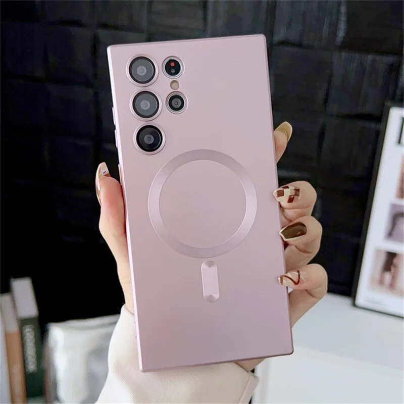 Magnetic charging case for Samsung Galaxy