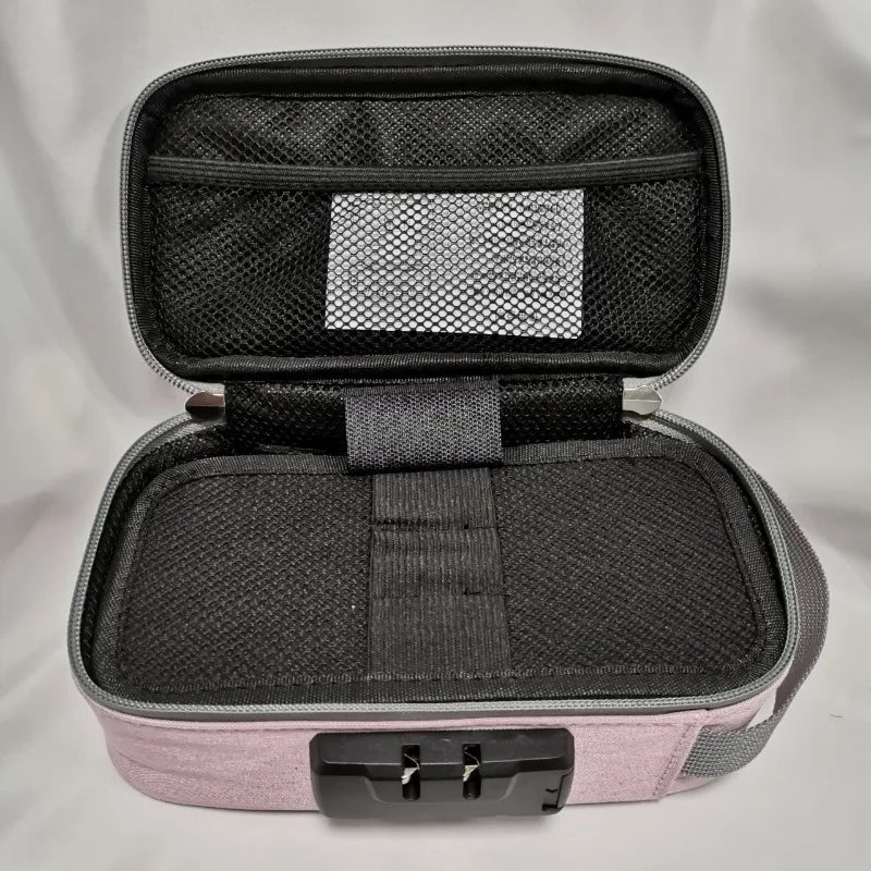 SecuStyle Beauty Case | Lockable cosmetic bag with combination lock | Portable storage for travel & everyday use