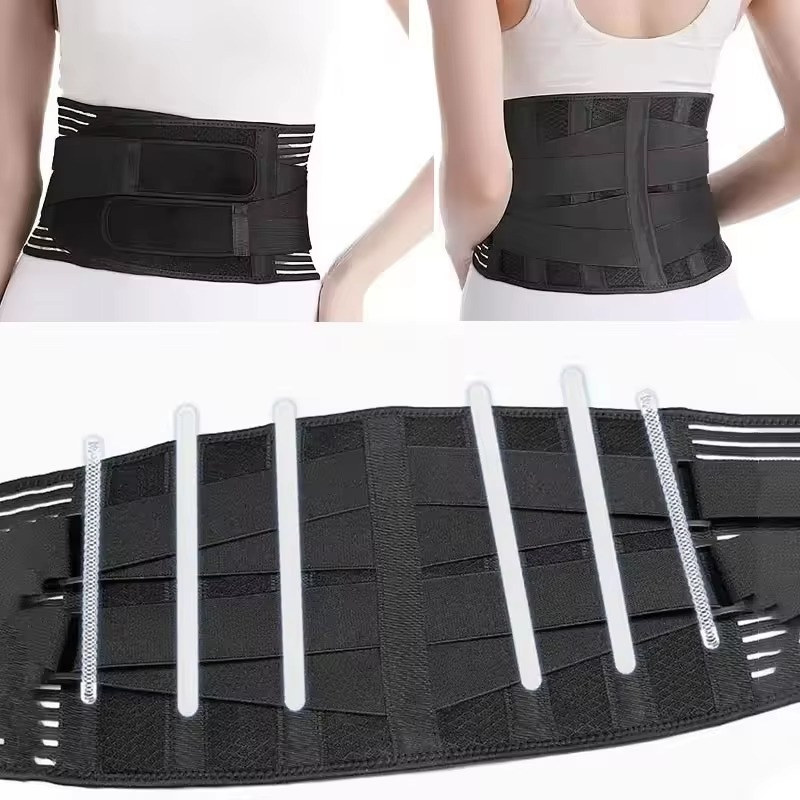 Lower Back Brace for Lumbar Support, Adjustable Orthopedic Back Belt