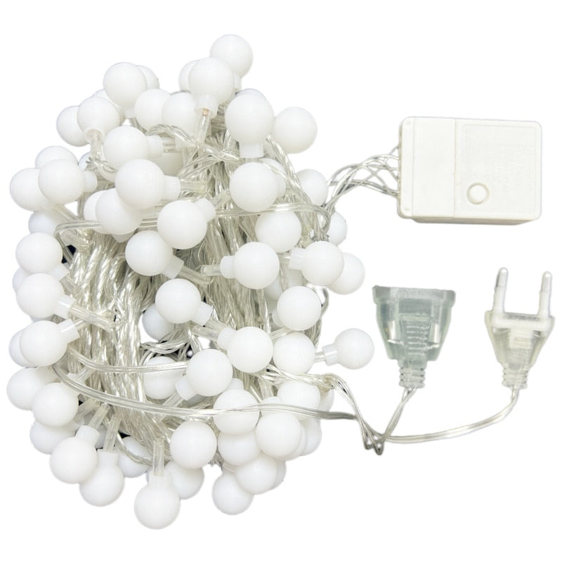 LED Fairy Bubble String Lights Festive Lights