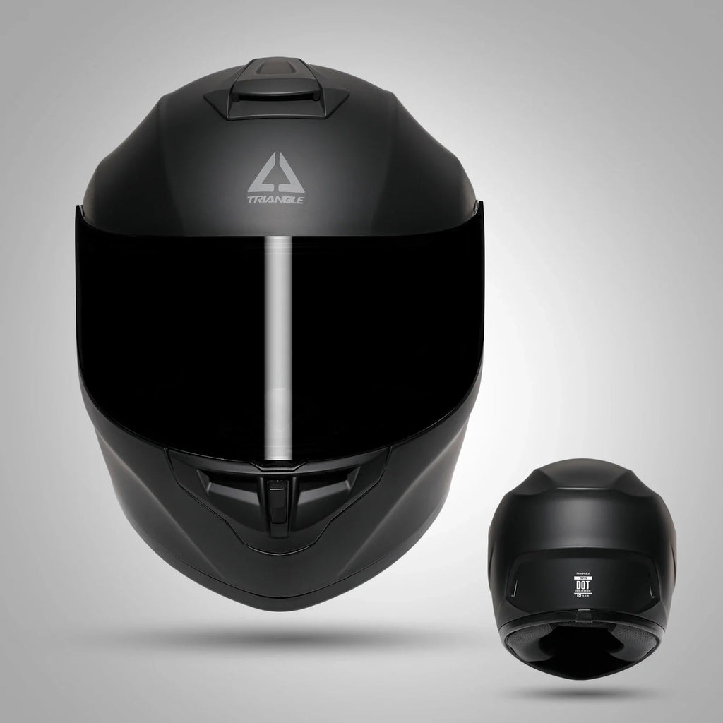 Modern Full Face Helmet with Clear Visor