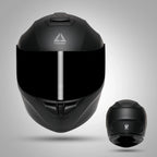 Modern Full Face Helmet with Clear Visor