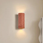 Industrial Wall Lamp with Cement Finish