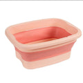 Solevia Foldable Foot Bath with Massage Function | Space-saving & sturdy | For foot care, pedicure & relaxation at home