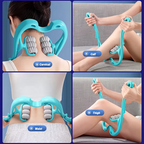 Cervical Neck And Shoulder Manual Massager For Deep Muscle Relaxation